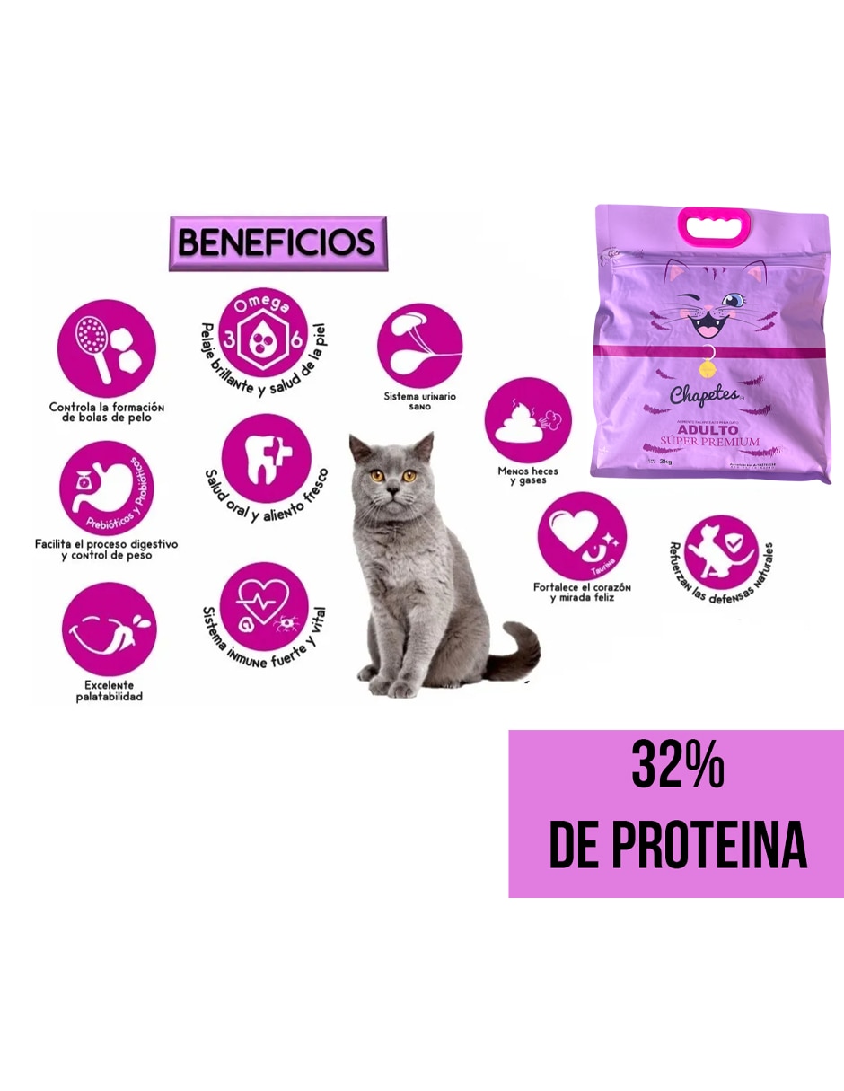Chapetes de carne para gato etapa adulto contenido individual piezas